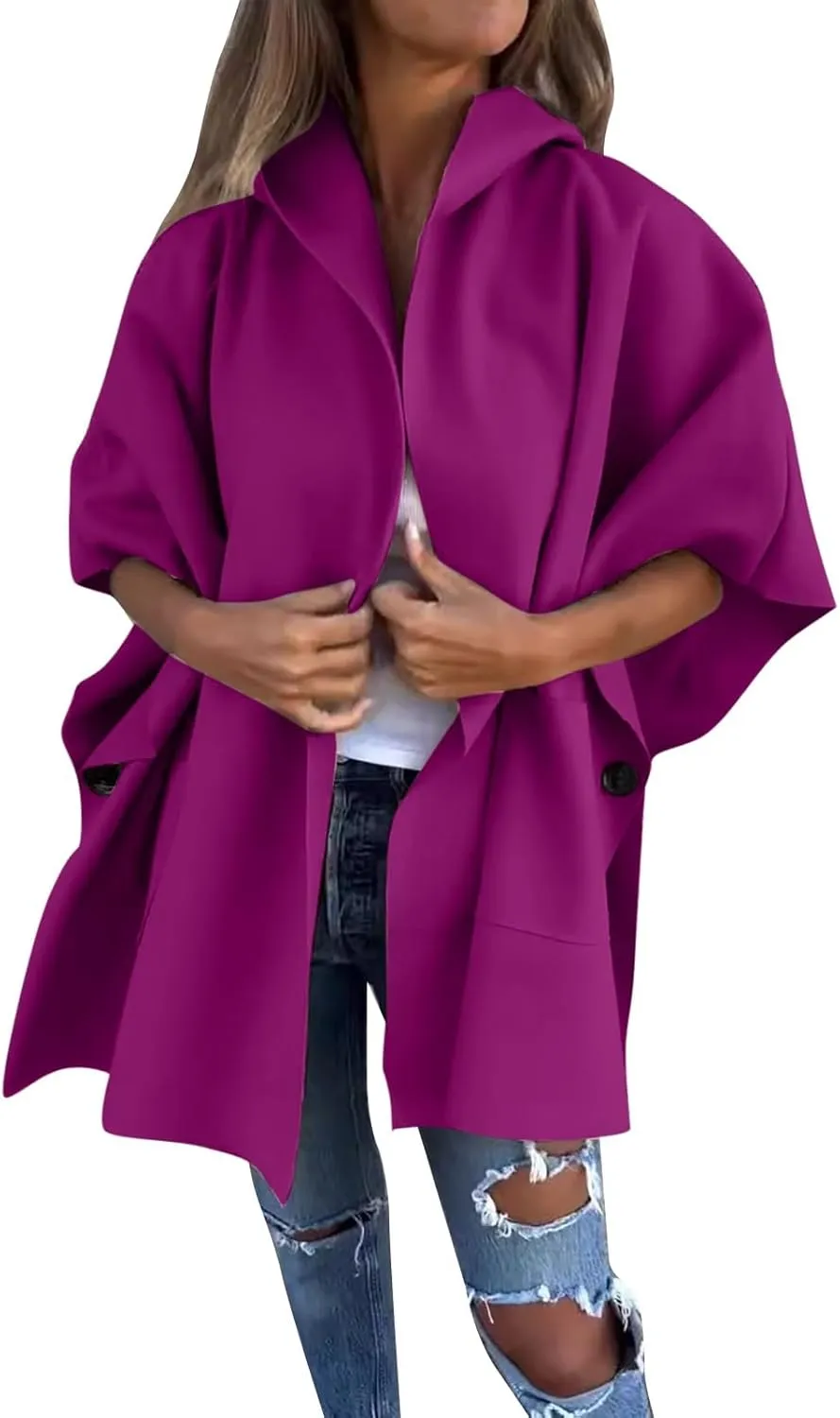 Women'S Double Breasted Trench Coat Slim Full Length Maxi Long Overcoat Womens Trench Coat Mid Length Womens Trench