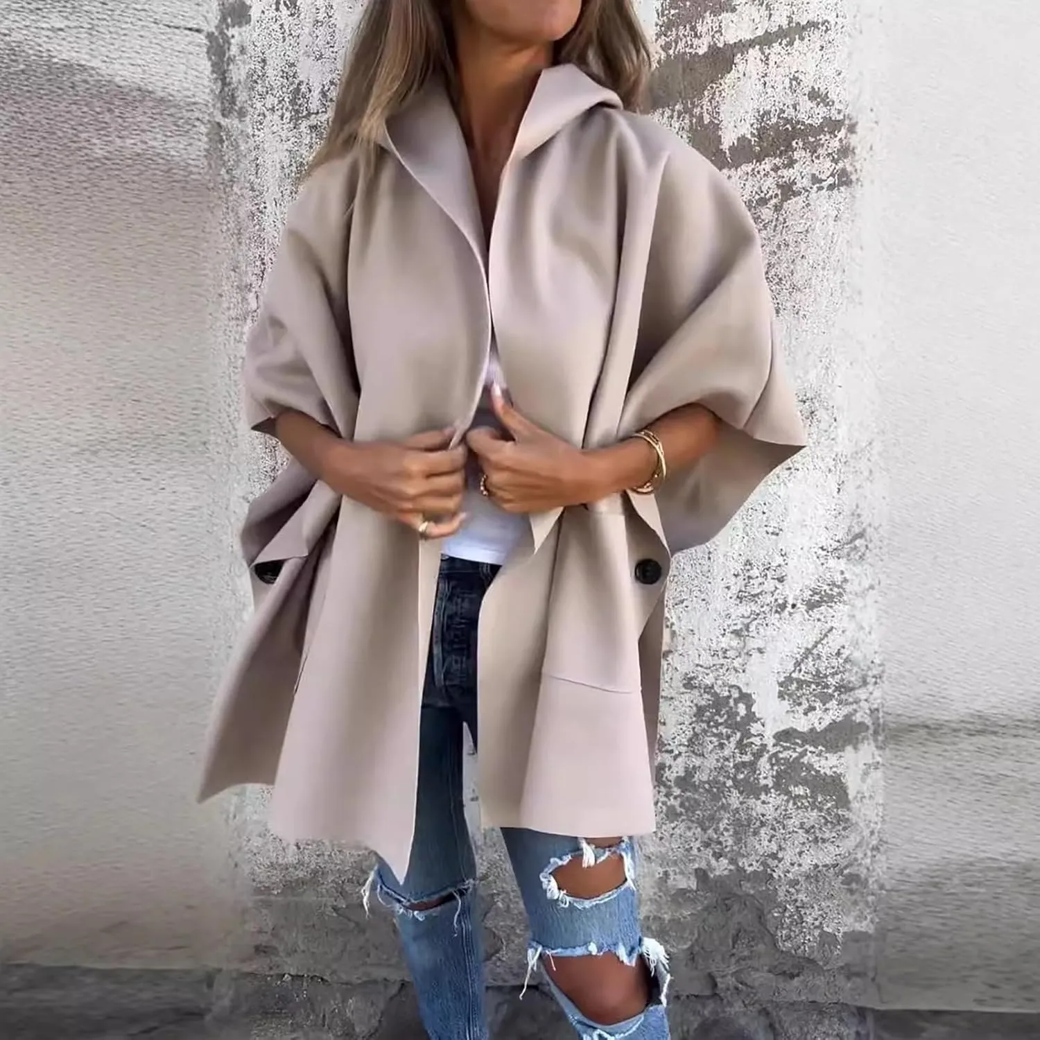 Women'S Double Breasted Trench Coat Slim Full Length Maxi Long Overcoat Womens Trench Coat Mid Length Womens Trench
