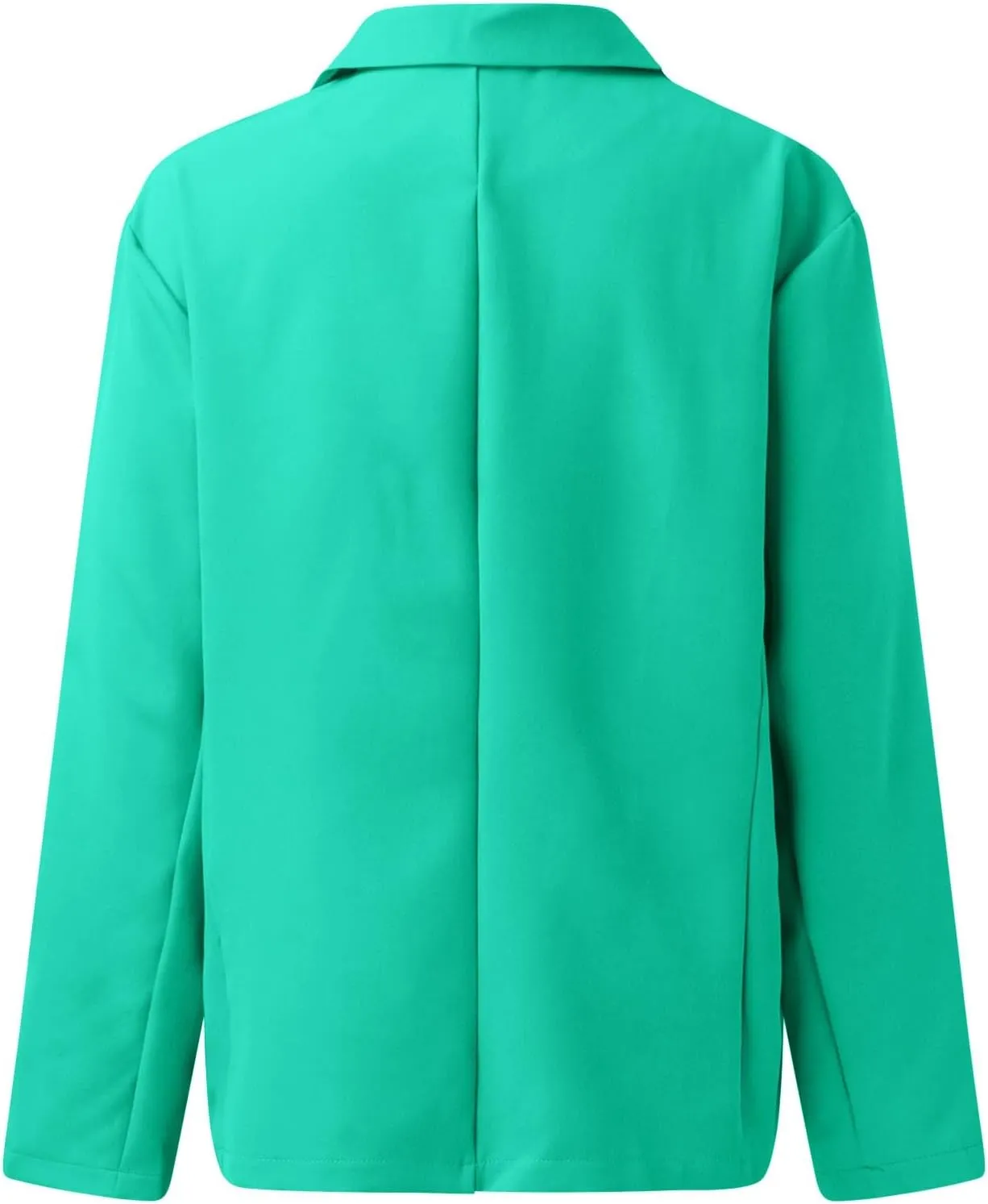 Womens Long Sleeve Casual Blazer Lapel Open Front Work Office Blazer Jacket 2024 Trendy Fall Dressy Blazer with Pockets