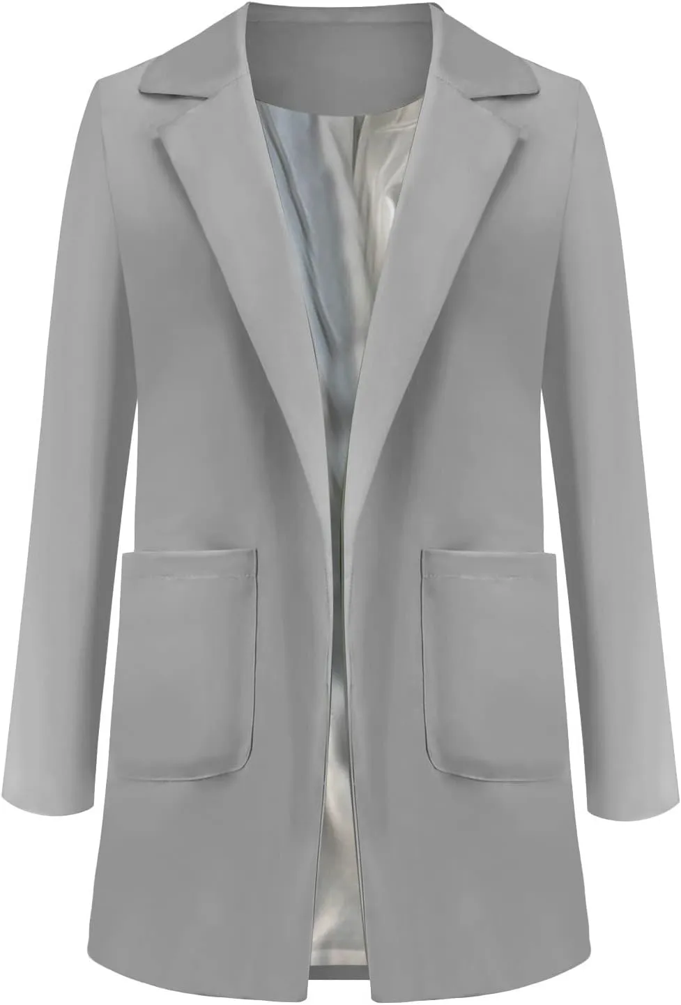 Women's Long Sleeve Casual Blazer Oversized Blazer Coat Open Front Cardigan Jacket Plus Size Blazers Work Dress Jacket