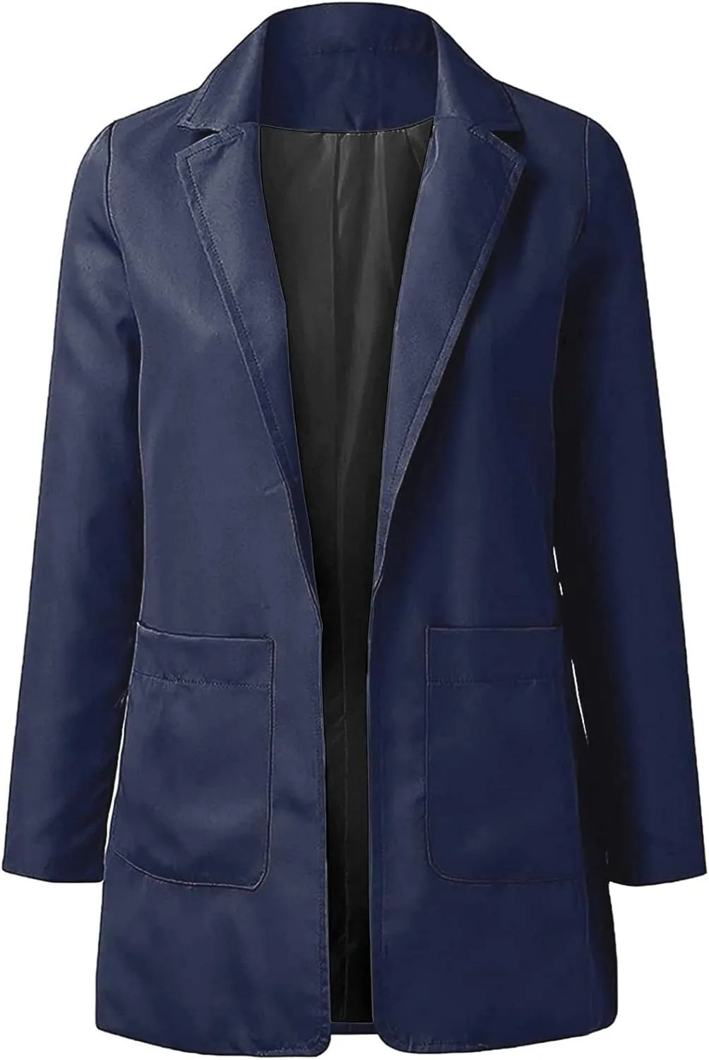 Women's Long Sleeve Casual Blazer Oversized Blazer Coat Open Front Cardigan Jacket Plus Size Blazers Work Dress Jacket