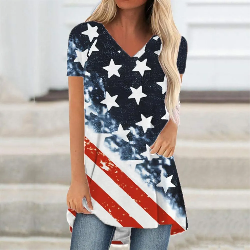 Womens Long Tunics or Tops to Wear with Leggings Short/Long Sleeve Blouses Shirts