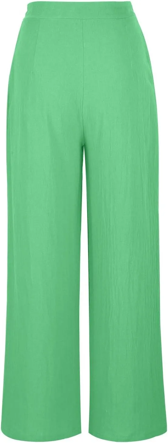Women's Pants Casual Daily High Waist Straight Trousers Slim Solid Lounge Pants Fitness Outdoor Travel Fall Outfit