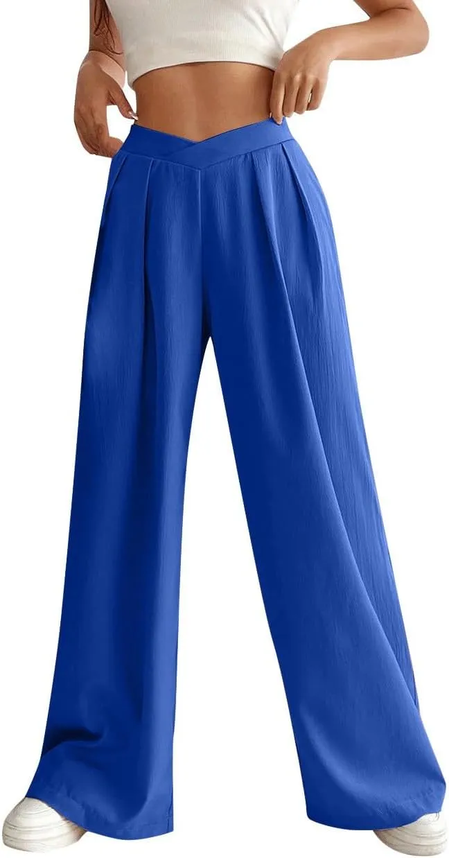 Women's Pants Casual Daily High Waist Straight Trousers Slim Solid Lounge Pants Fitness Outdoor Travel Fall Outfit