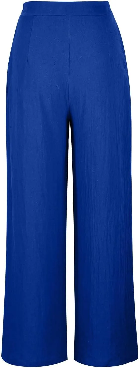 Women's Pants Casual Daily High Waist Straight Trousers Slim Solid Lounge Pants Fitness Outdoor Travel Fall Outfit