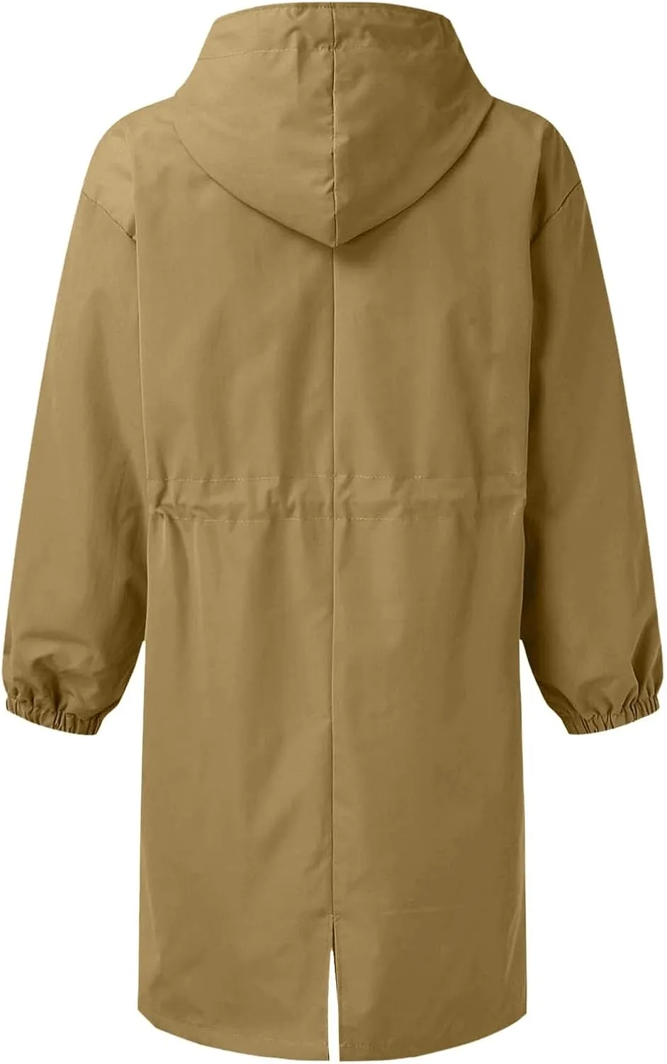 Women's Pea Coat Double Breasted A Line Long Trench Coat Winter Dress Coat with Pockets