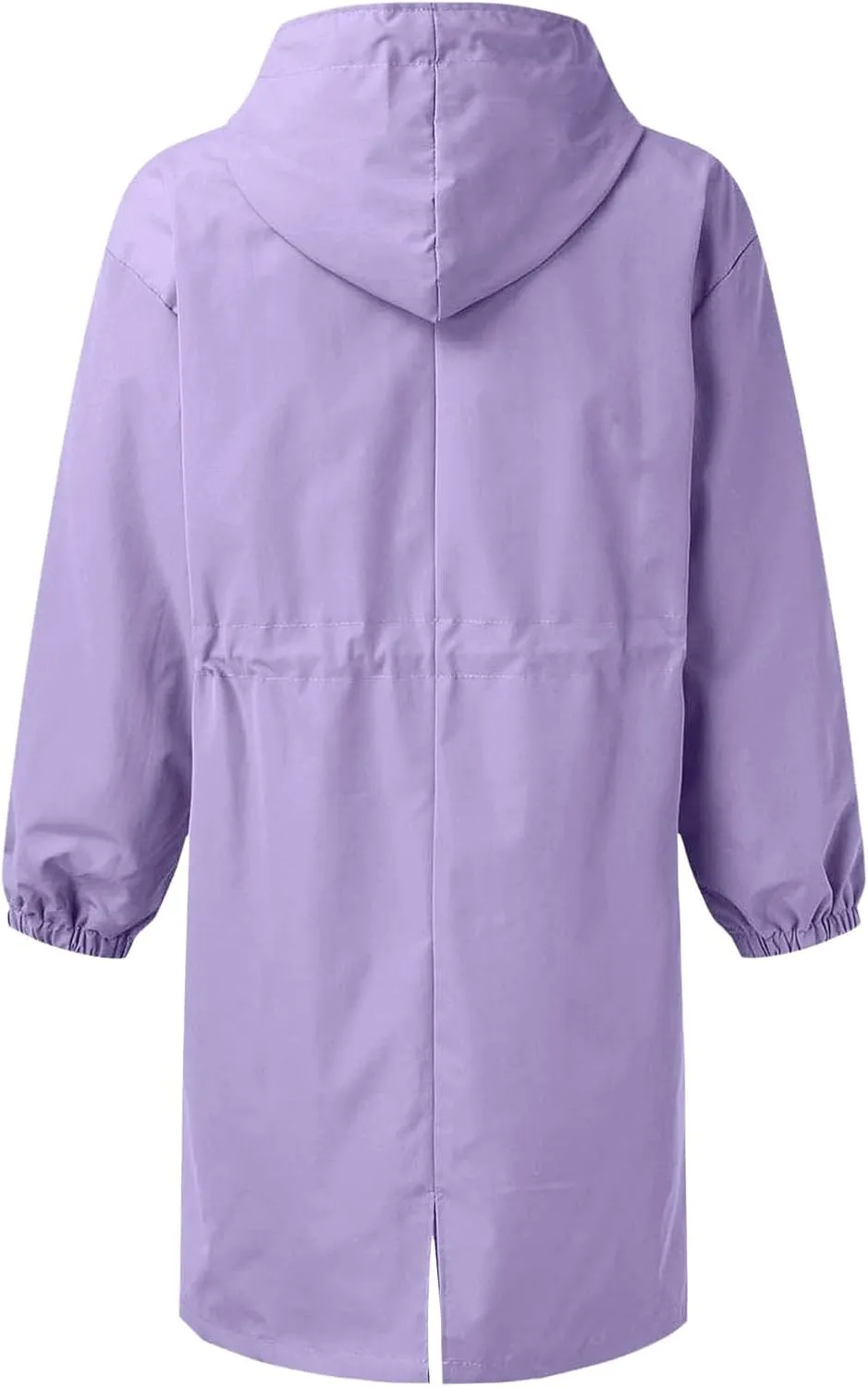 Women's Pea Coat Double Breasted A Line Long Trench Coat Winter Dress Coat with Pockets