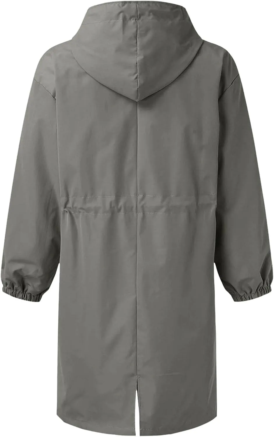 Women's Pea Coat Double Breasted A Line Long Trench Coat Winter Dress Coat with Pockets