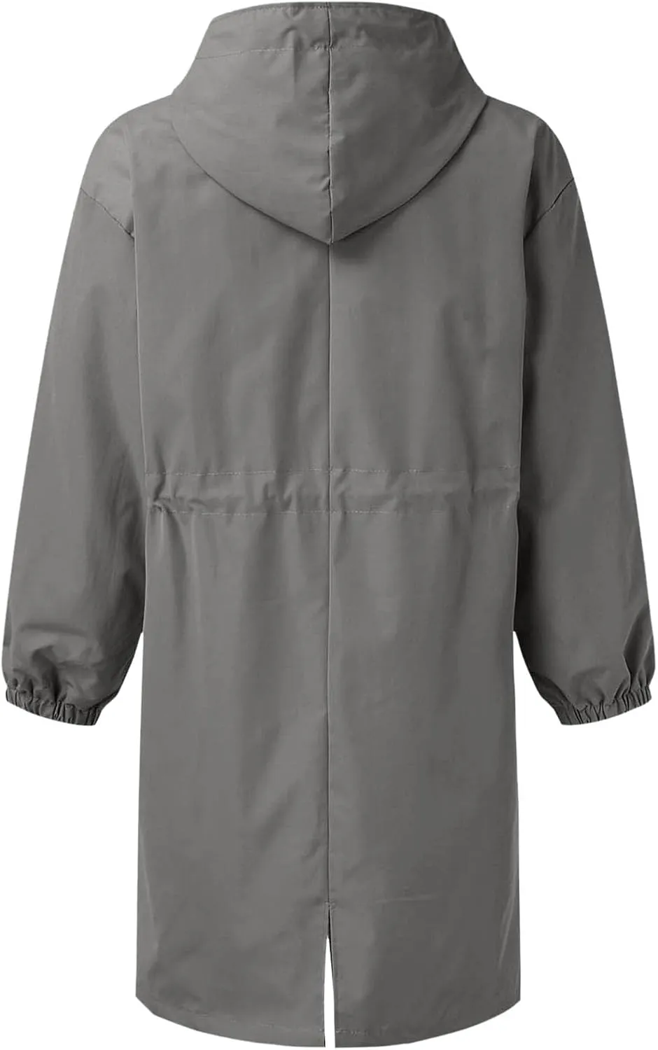 Women's Pea Coat Double Breasted A Line Long Trench Coat Winter Dress Coat with Pockets