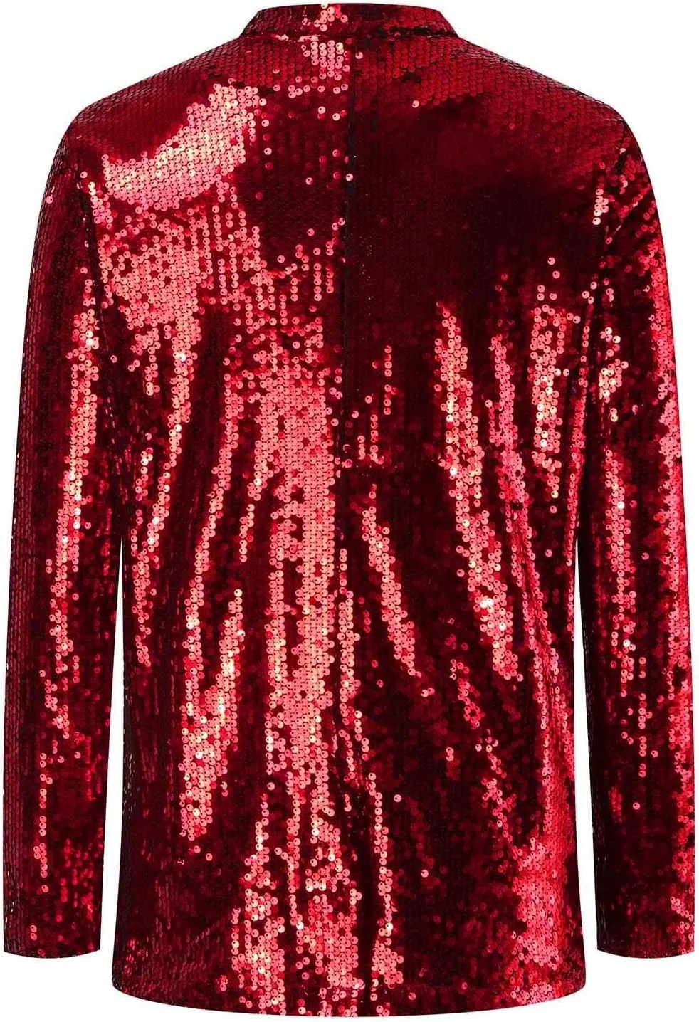 Women's Sequin Jacket Shiny Open Front Glitter Blazer Evening Party Sparkly Long Sleeve Slim Cardigan Coat