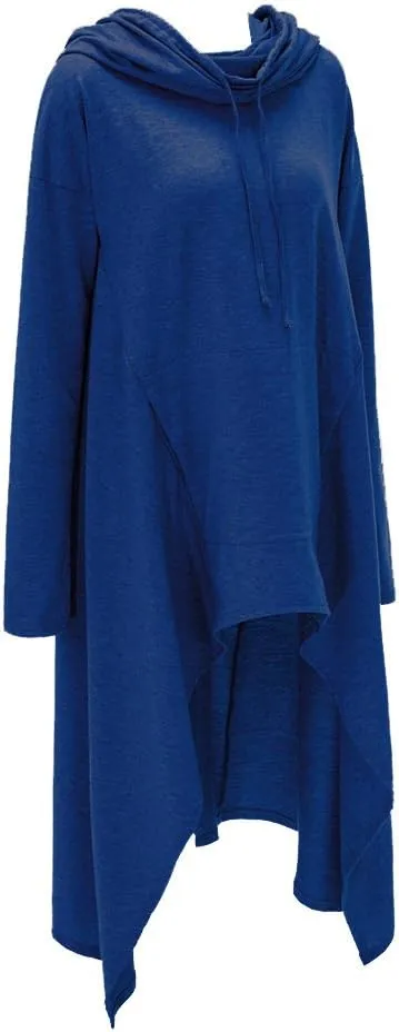 Xuan2Xuan3 Women Pullover Hoodies Sweatshirt Long Sleeve Oversize Top Shirt Dress