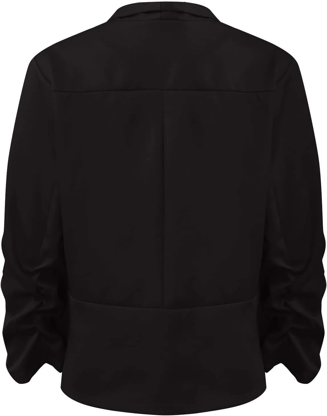 ZEFOTIM Blazer for Women 2024 Winter Work Lightweight Striped/Plain Blazer Fitted Business Plus Size Coat